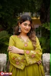 KF 306 Kalaai Pv Chanderi Embroidery Kurti With Bottom Dupatta 